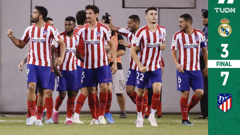 Goleada de escándalo, Atlético de Madrid exhibe al Real Madrid