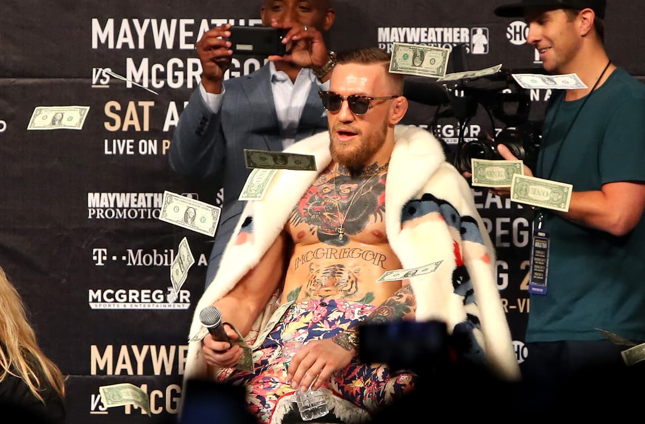 Conor McGregor podría incrementar su fortuna gracias a las finales de Euro y Copa América