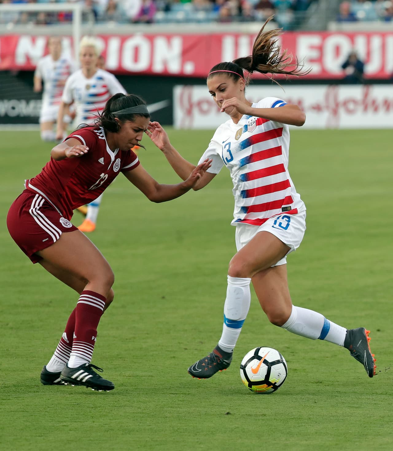 Las mexicanas dieron pelea contra un Team USA que presentó a varias de sus figuras e incluso pusieron muy parejo el juego, a pesar del marcador.