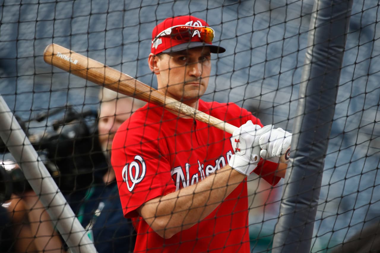 Ryan Zimmerman | La campaña anterior conectó seis jonrones y 44 hits. Se espera que haya rotaciones en los Washington Nationals con Castro, Thames y Kendrick.