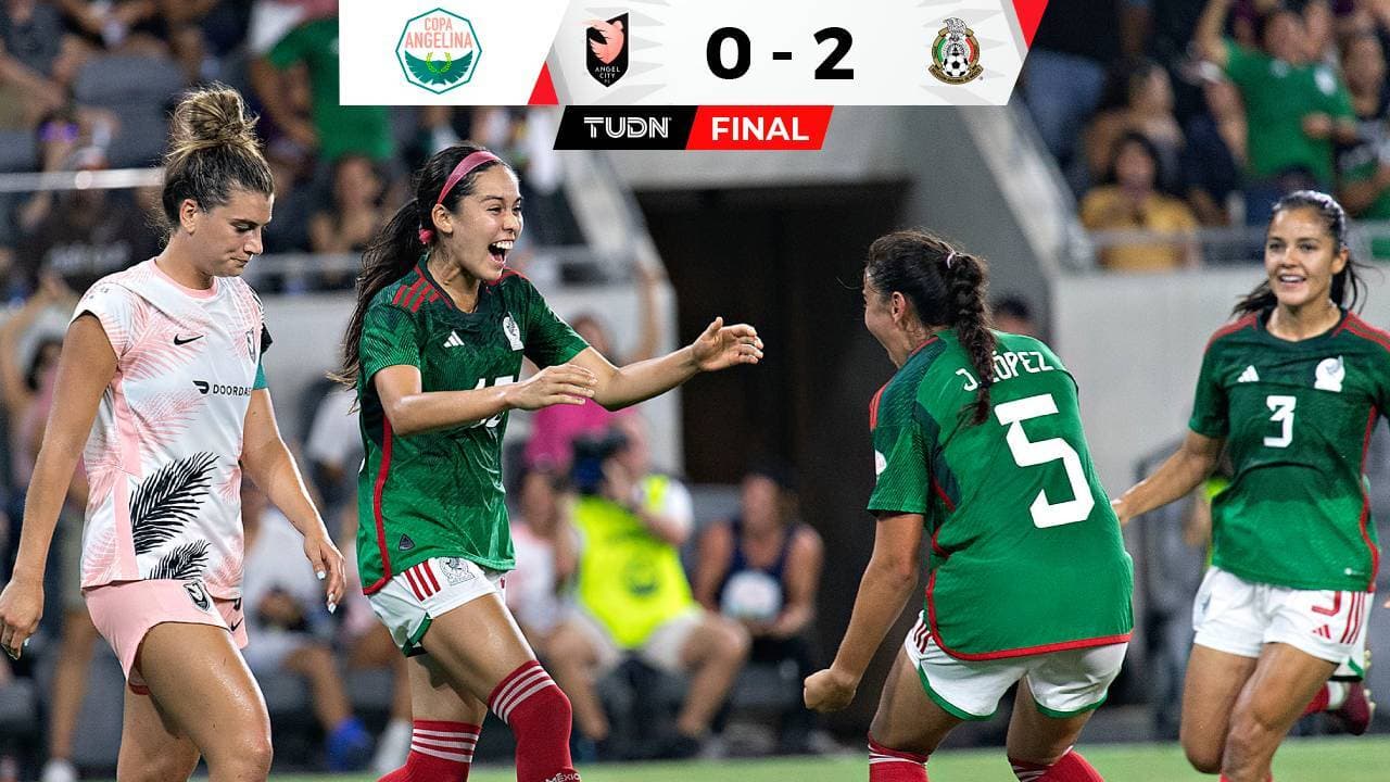 México doblega al Angel City para ganar la Copa Angelina