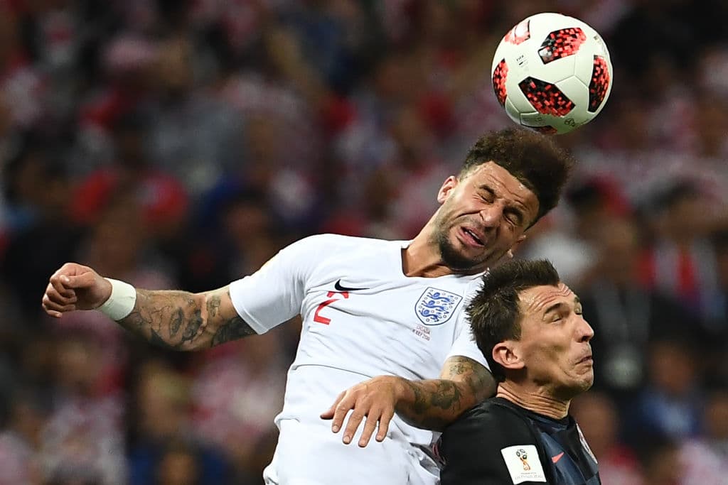 Inglaterra también supo contener las intenciones de los croatas cuando buscaron durante el prime tiempo la igualdad.