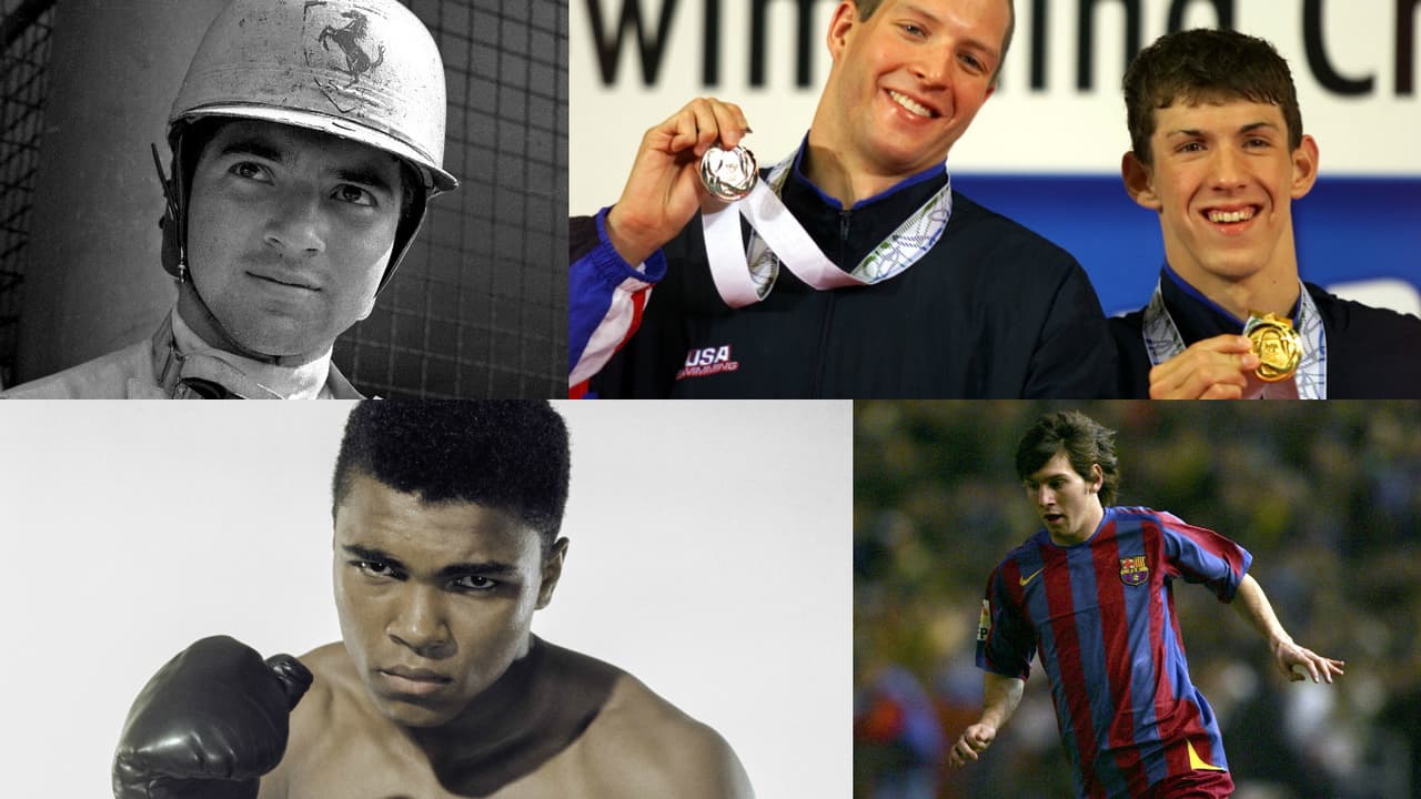 Las diferentes disciplinas se han dejado deslumbrar el talento de múltiples deportistas desde su juventud.