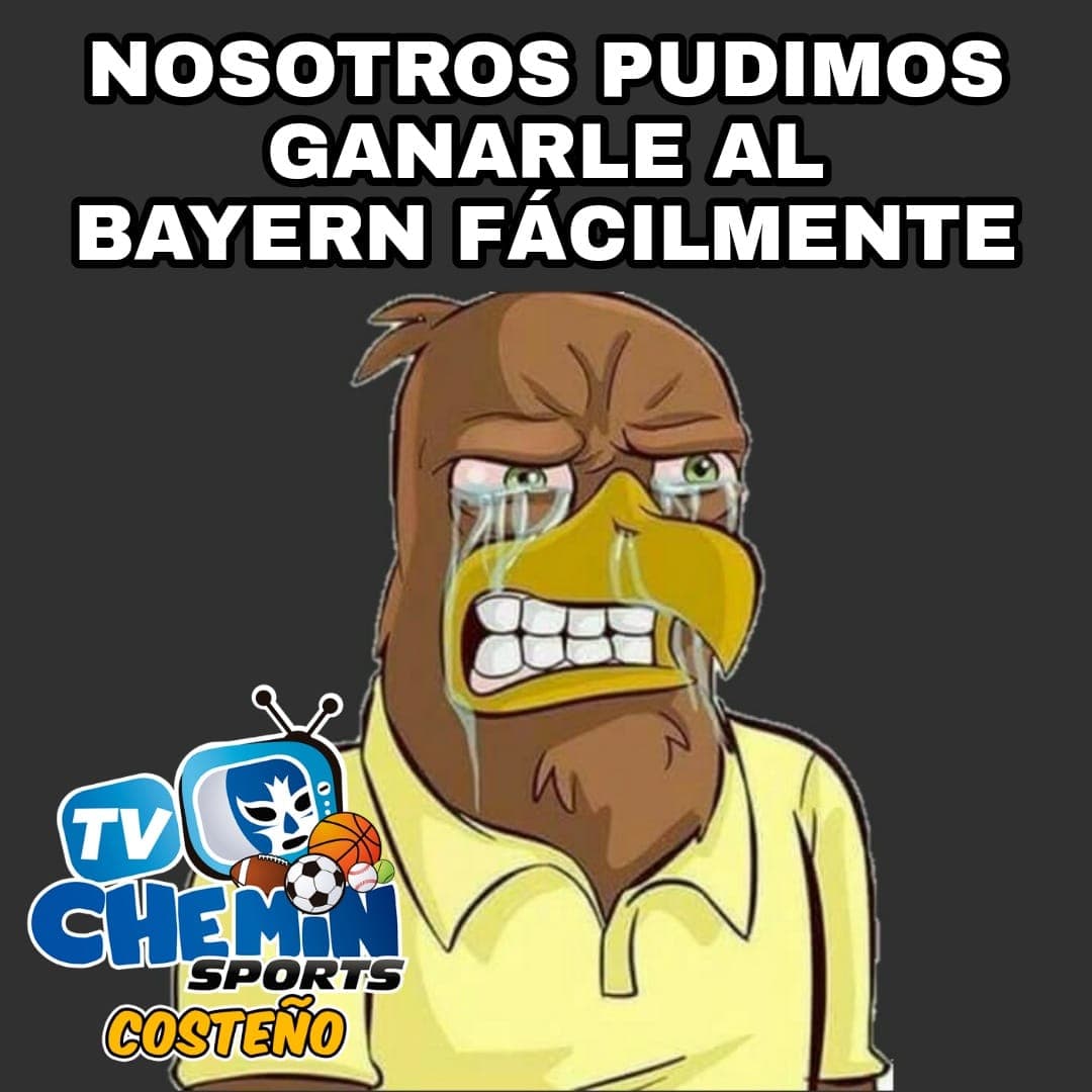Los memes tunden a los Tigres tras caer ante Bayern | Las reacciones en redes sociales no se hicieron esperar luego de la derrota de los del ‘Tuca’ en el Mundial de Clubes.