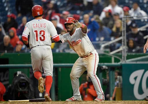 Rupp produce en la 9na y Filis barren a Nacionales