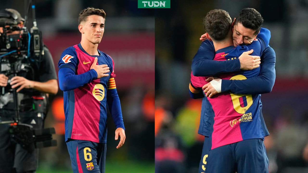 Noche mágica en Barcelona: Emotiva vuelta de Gavi y doblete de Lewandowski