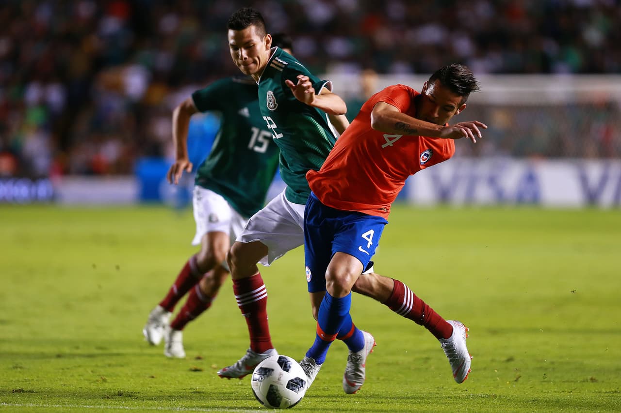 9. El terror de los sudamericanos: aunque México está acostumbrado a enfrentar a equipos del sur del continente, en los últimos cinco partidos no han conseguido buenos resultados. Solo ha ganado una vez (2-1 ante Paraguay) y ha sumado cuatro derrotas, incluido el 7-0 con Chile en la Copa América Centenario y el último 1-0 con los australes en Querétaro.