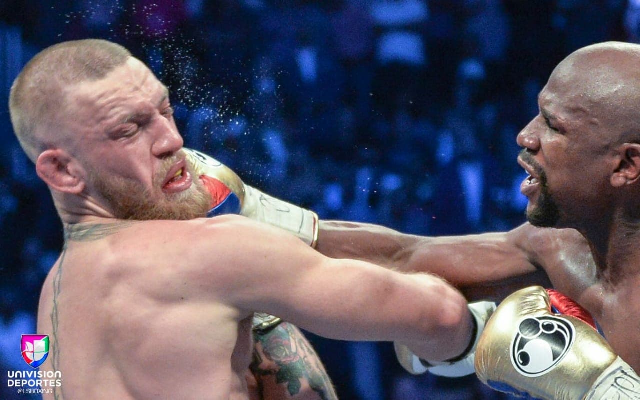 Mayweather respondió con su experiencia para aguantar las embestidas de su rival, a quien le pesó su debut en el boxeo frente a uno de los mejores en la historia de este deporte.