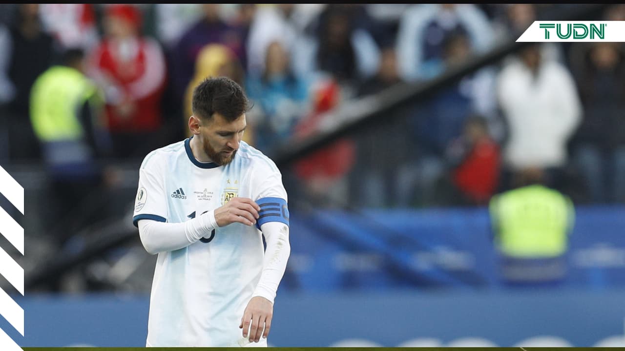 Jugadores de Argentina, en llanto por Messi