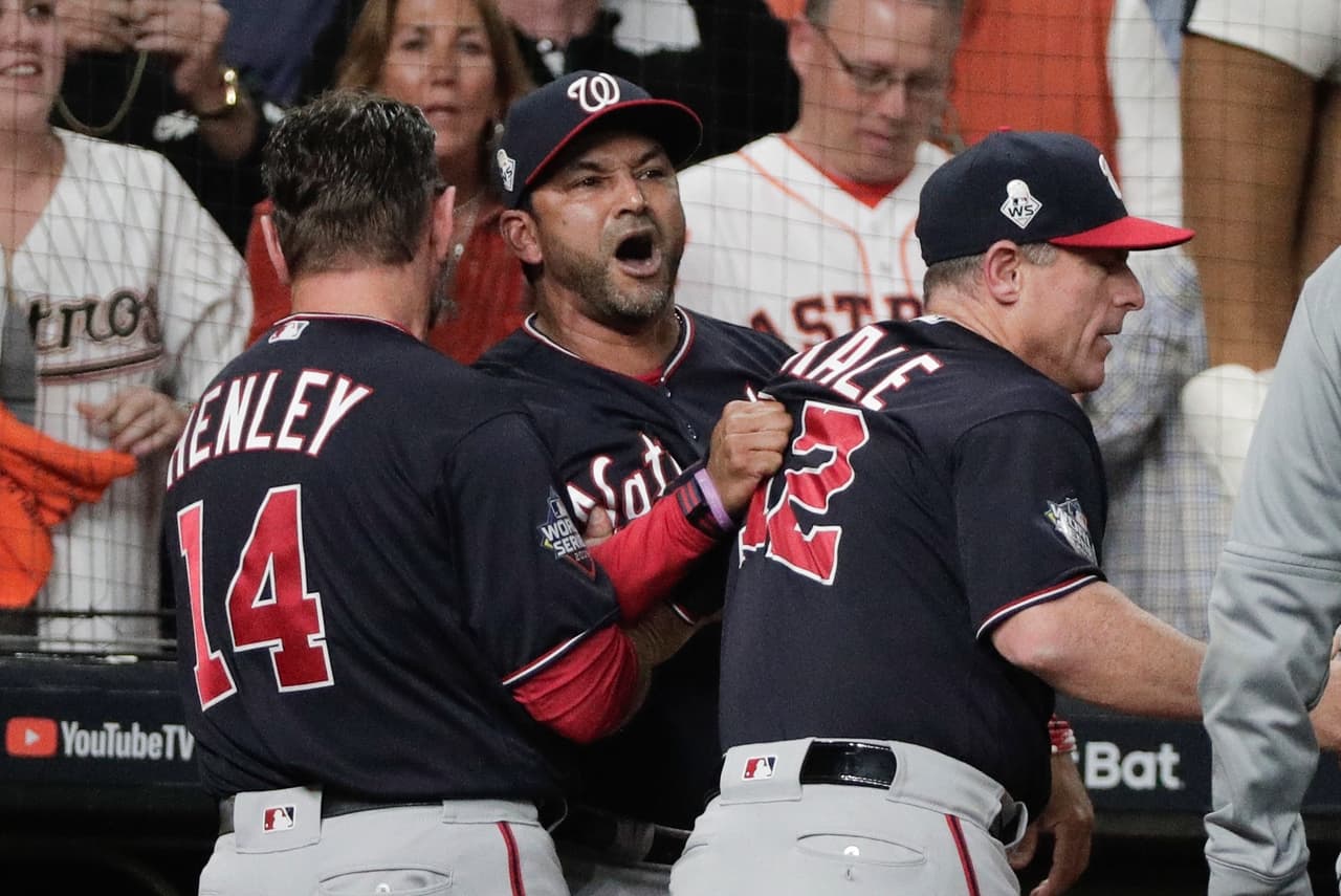 Washington Nationals dan la vuelta en la quinta entrada y obligan a jugar el séptimo de la serie.