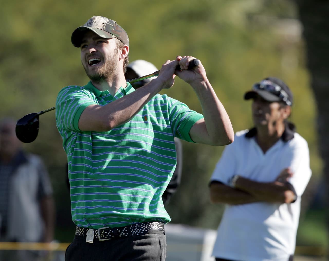 El cantante Justin Timberlake es tan fanático de este deporte que hubo un torneo PGA que llevó su nombre, el 'Justin Timberlake Shriners Hospital Tour'.