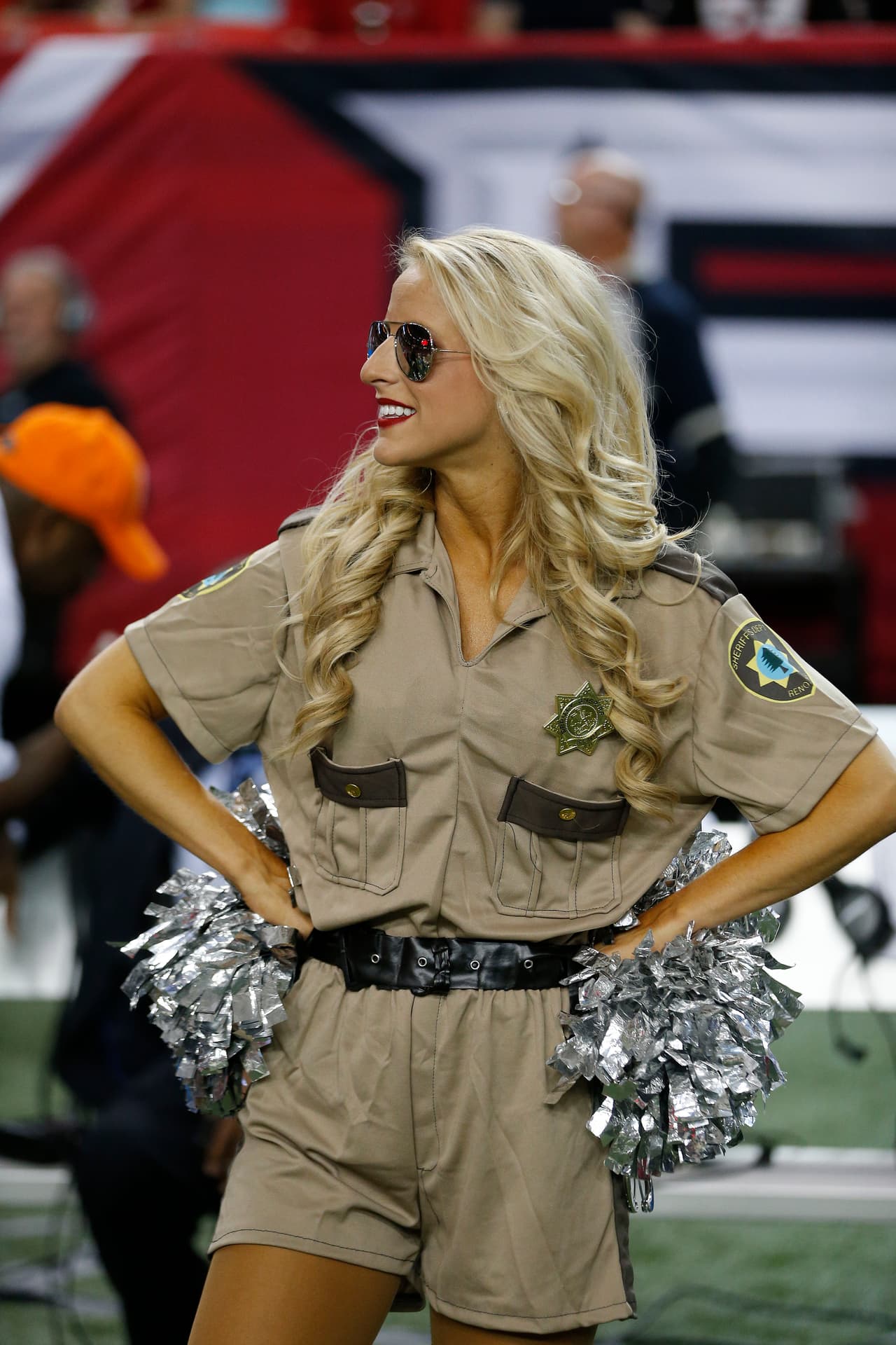 Esta linda rubia consiguió, tras cuatro años como porrista, ser la seleccionada de los Atlanta Falcons para ir al Pro Bowl 2016.