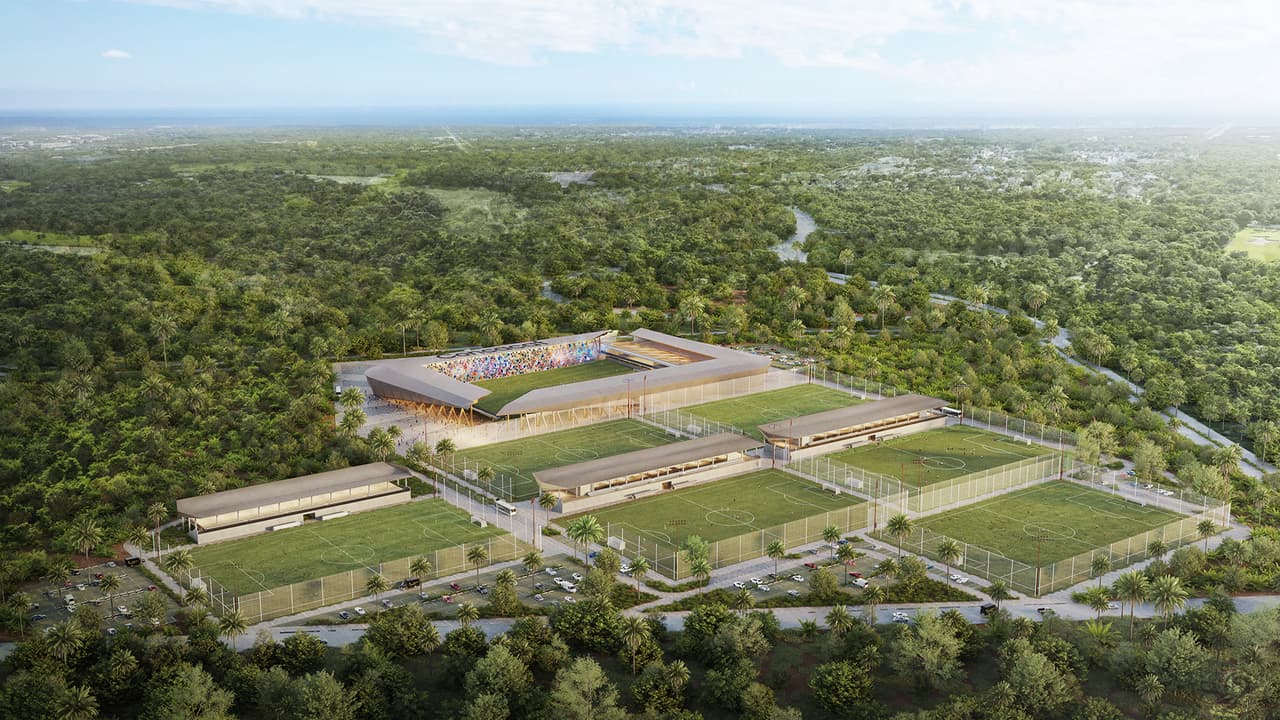 Concacaf coloca primera piedra para su Casa de Futbol