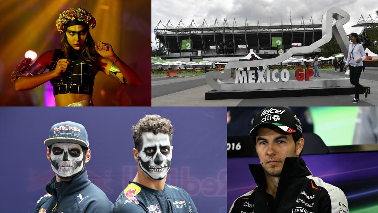 Con la confianza del mexicano Sergio Pérez por estar en casa y con el colorido y la alegría en el marco del Día de los Muertos, comenzó la fiesta del Gran Premio de México en la Fórmula Uno.