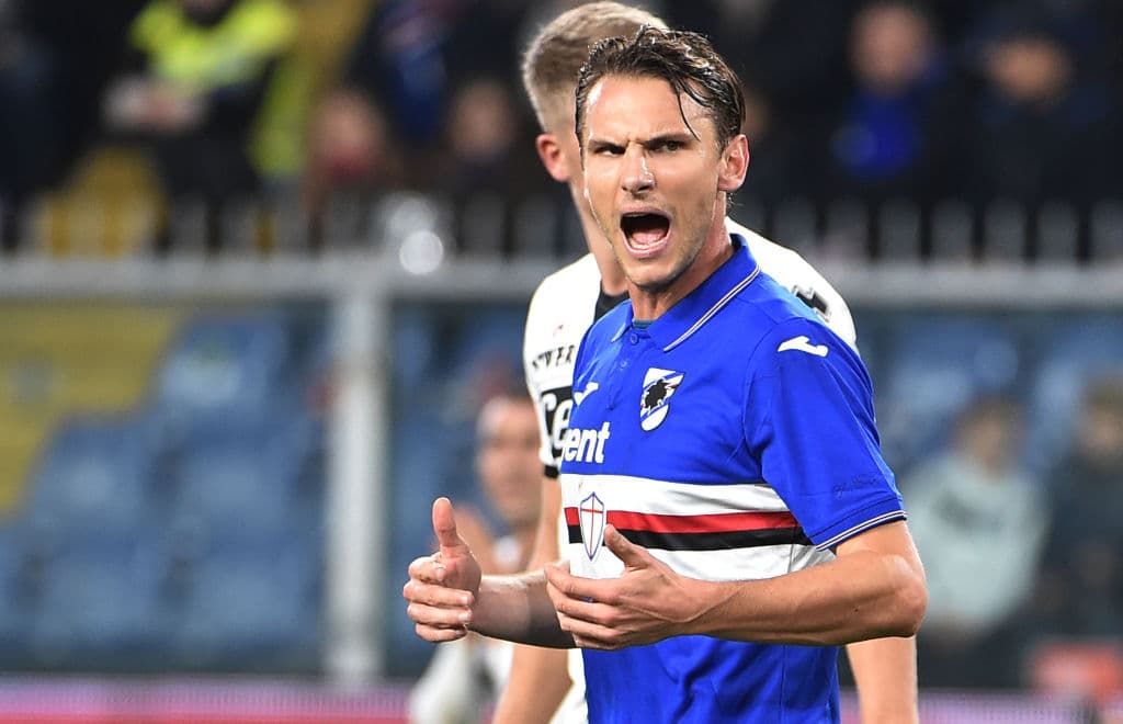 Albin Ekdal, futbolista del Sampdoria.