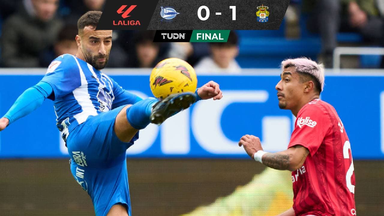 Julián Araujo, clave en el triunfo de Las Palmas en su visita al Alavés