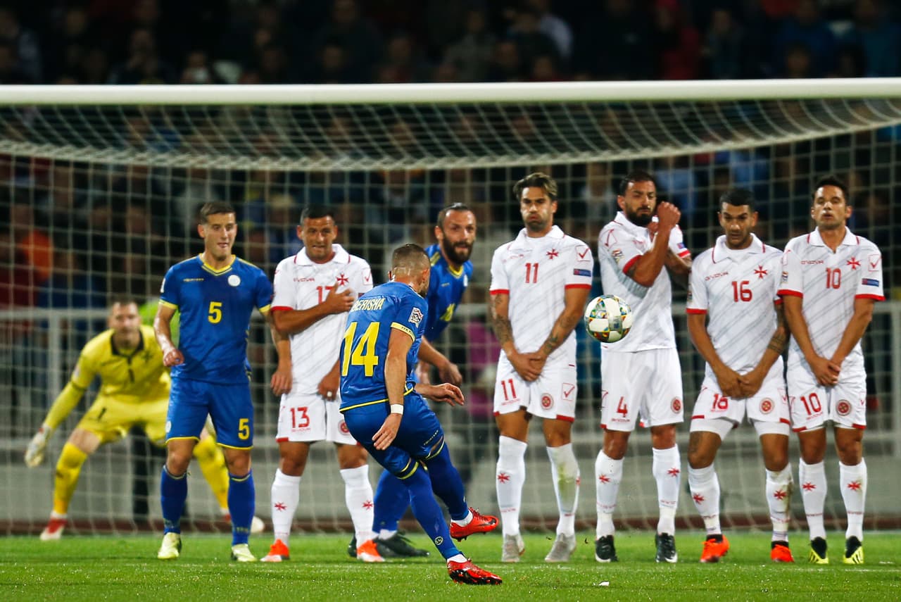 Moldavia 1-1 Kosovo | Ion Nicolaescu (19’) adelantó a los locales y Benjamin Kololli (71’) marcó el empate.