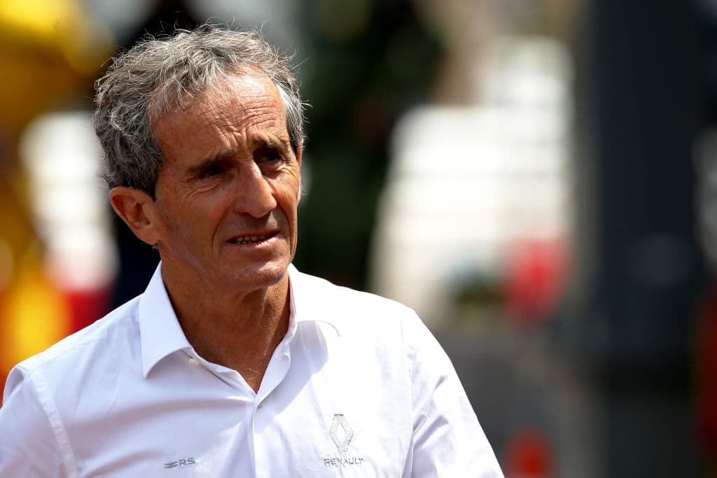 MONTE-CARLO, MONACO - MAY 25: Alain Prost, Special Advisor to Renault Sport F1 walks to the garage before qualifying for the F1 Grand Prix of Monaco at Circuit de Monaco on May 25, 2019 in Monte-Carlo, Monaco. (Photo by Charles Coates/Getty Images)