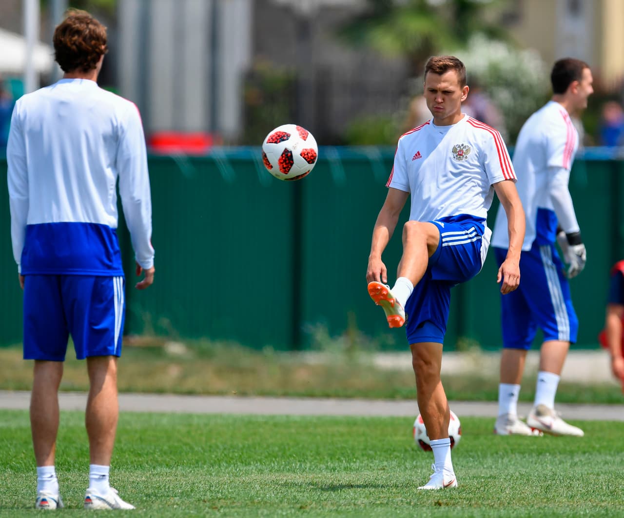 Denis Cheryshev, con tres goles, es junto a Artem Dzyuba uno de los goleadores de Rusia, y buscará ampliar su registro personal ante los croatas.