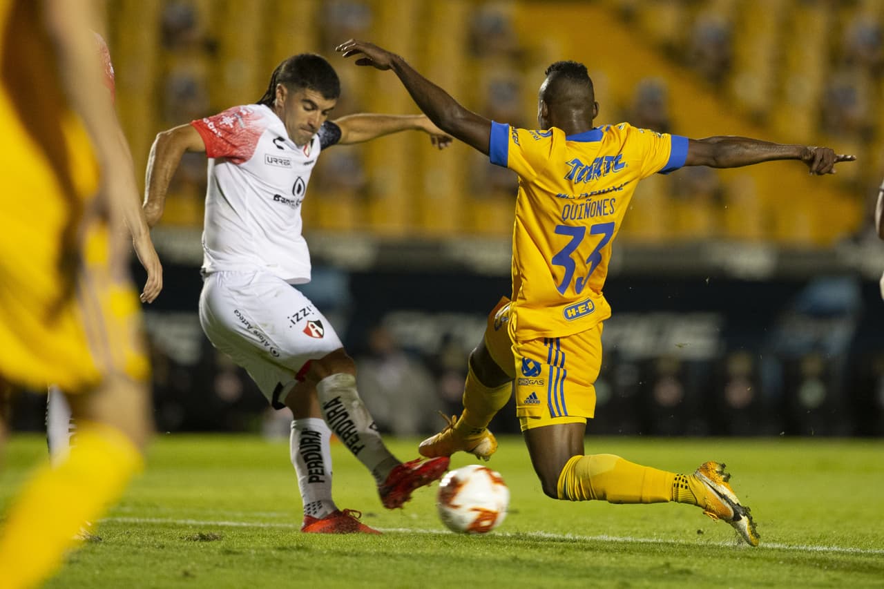 Germán Conti empató el partido en tiempo de compensación para hacerle la ‘travesura’ a los del Tuca que van al repechaje. | Luis Rodríguez (40’) y Germán Conti (90+5’) marcaron los goles del encuentro. Atlas termina su participación en el torneo y Tigres tendrá que buscar un lugar en el repechaje para jugar la Liguilla.