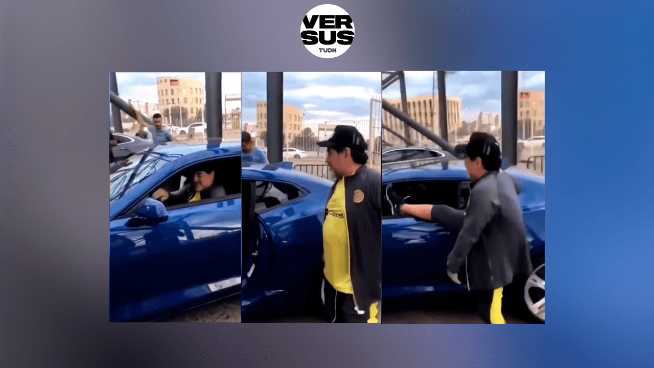 Maradona y su Camaro en Culiacán: "Dile a Jorgito, que digo yo, que me lo compre"