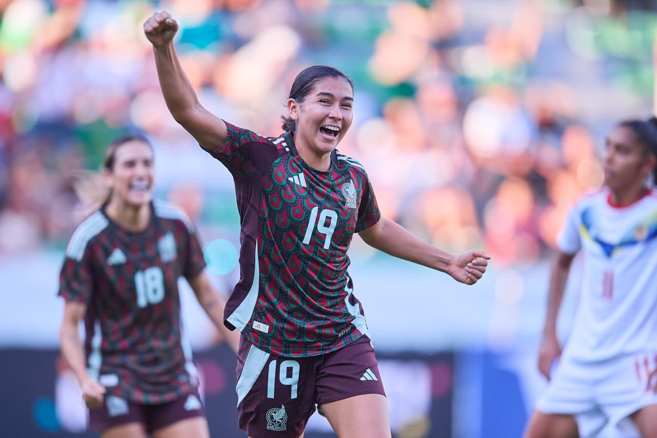 Selección Mexicana Femenil gana a Venezuela en partido amistoso