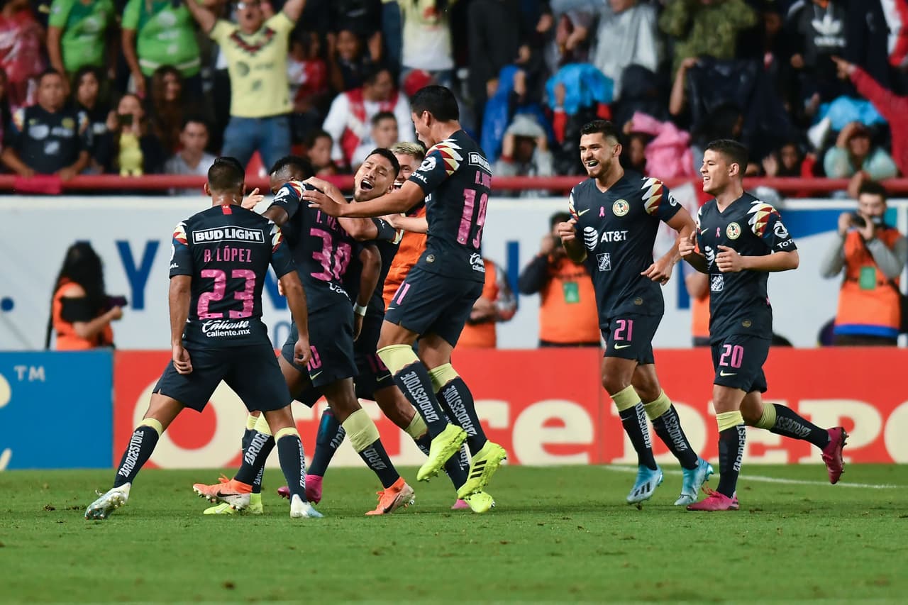 Con gol agónico de Henry Martin, las Águilas del América rescataron empate 2-2 ante Necaxa en Aguascalientes.