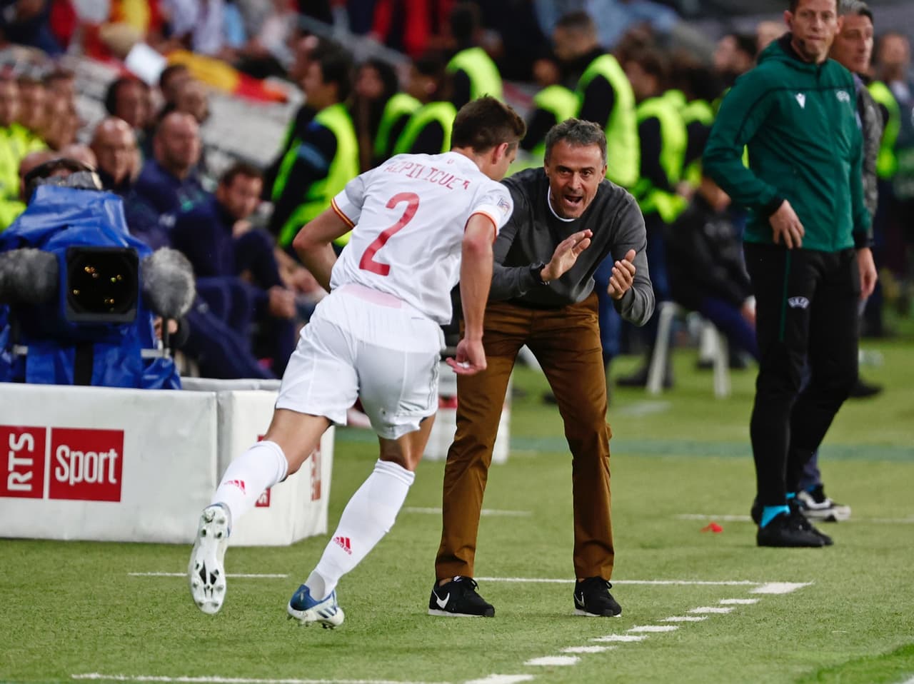 España logró un valioso triunfo en su visita a Suiza que no ha ganado un solo punto en lo que va de esta edición de la Nations League.