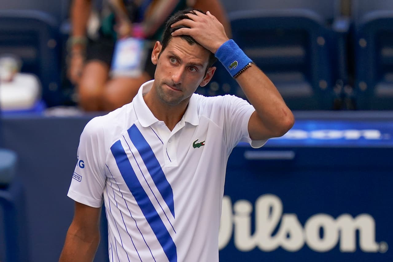 <b>Novak Djokovic</b>
<br>El tenista de Belgrado cometió una falta tras golpear a una juez de línea con una pelota en la garganta durante el US Open.