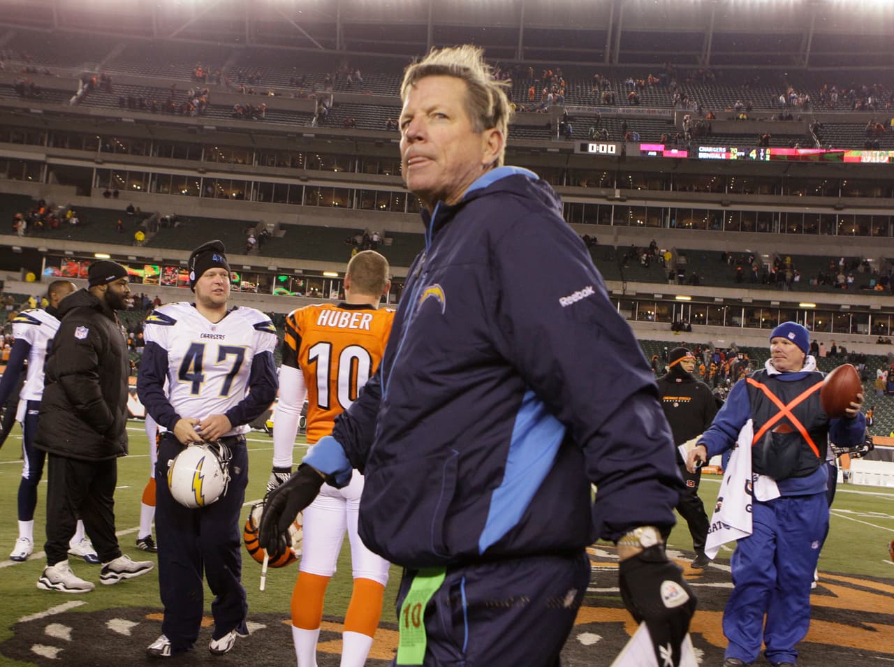 Norv Turner (2007-2012) (56 victorias, 40 derrotas).