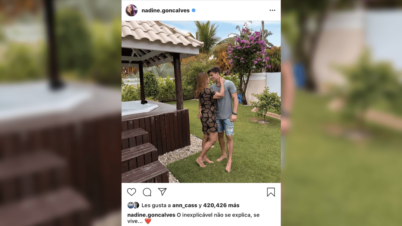 Nadine Gonçalves, madre de Neymar Jr, confirmó su noviazgo con Thiago Ramos.