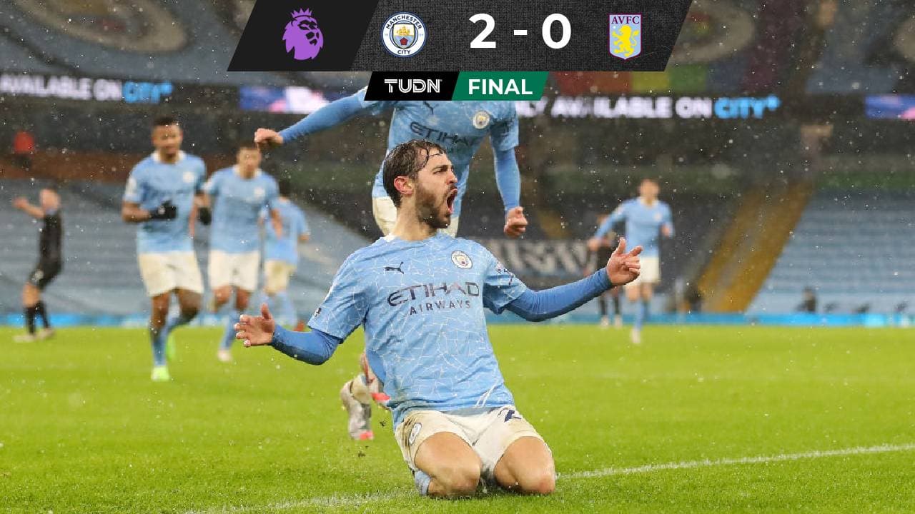 Manchester City ganó y está a la caza del líder Manchester United