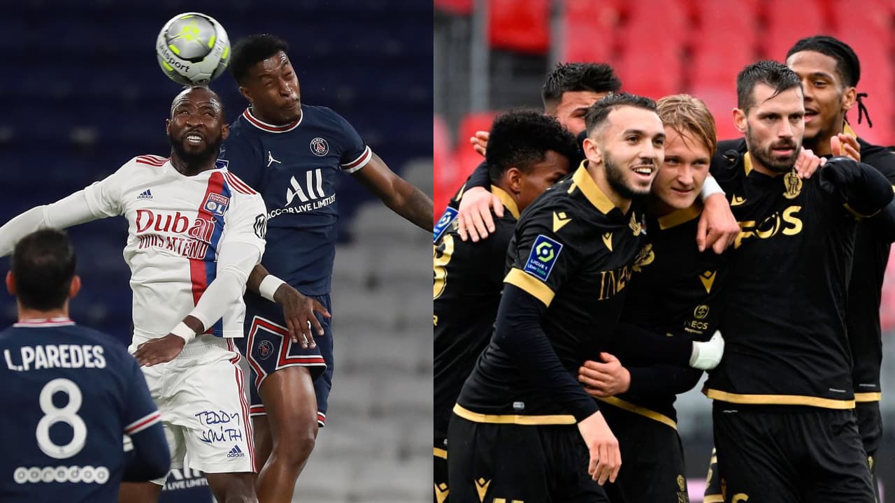 Paris Saint-Germain reparte puntos con Lyon y más de la Ligue 1 | Niza y Estrasburgo se llevan victorias, y Monaco, Nantes y Reims con empates sin goles durante la J20.