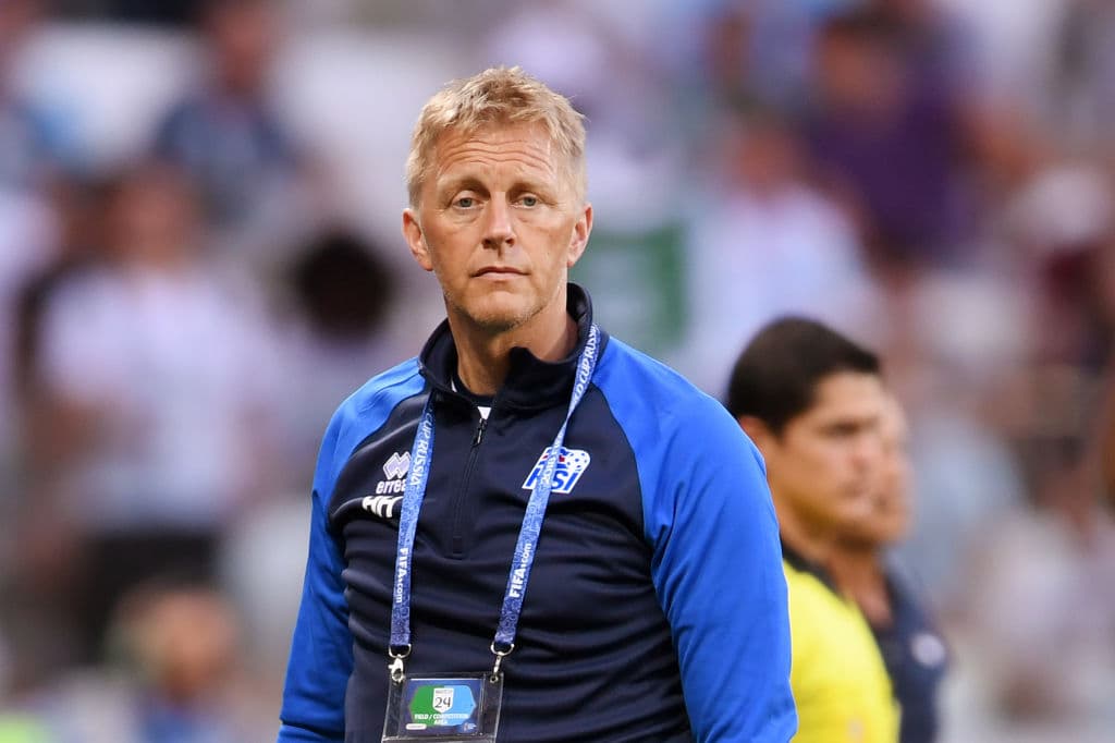 El islandés Heimir Hallgrímsson clasificó por primera vez a Islandia a un Mundial de fútbol en Rusia 2018. Quedó en fase de grupos.