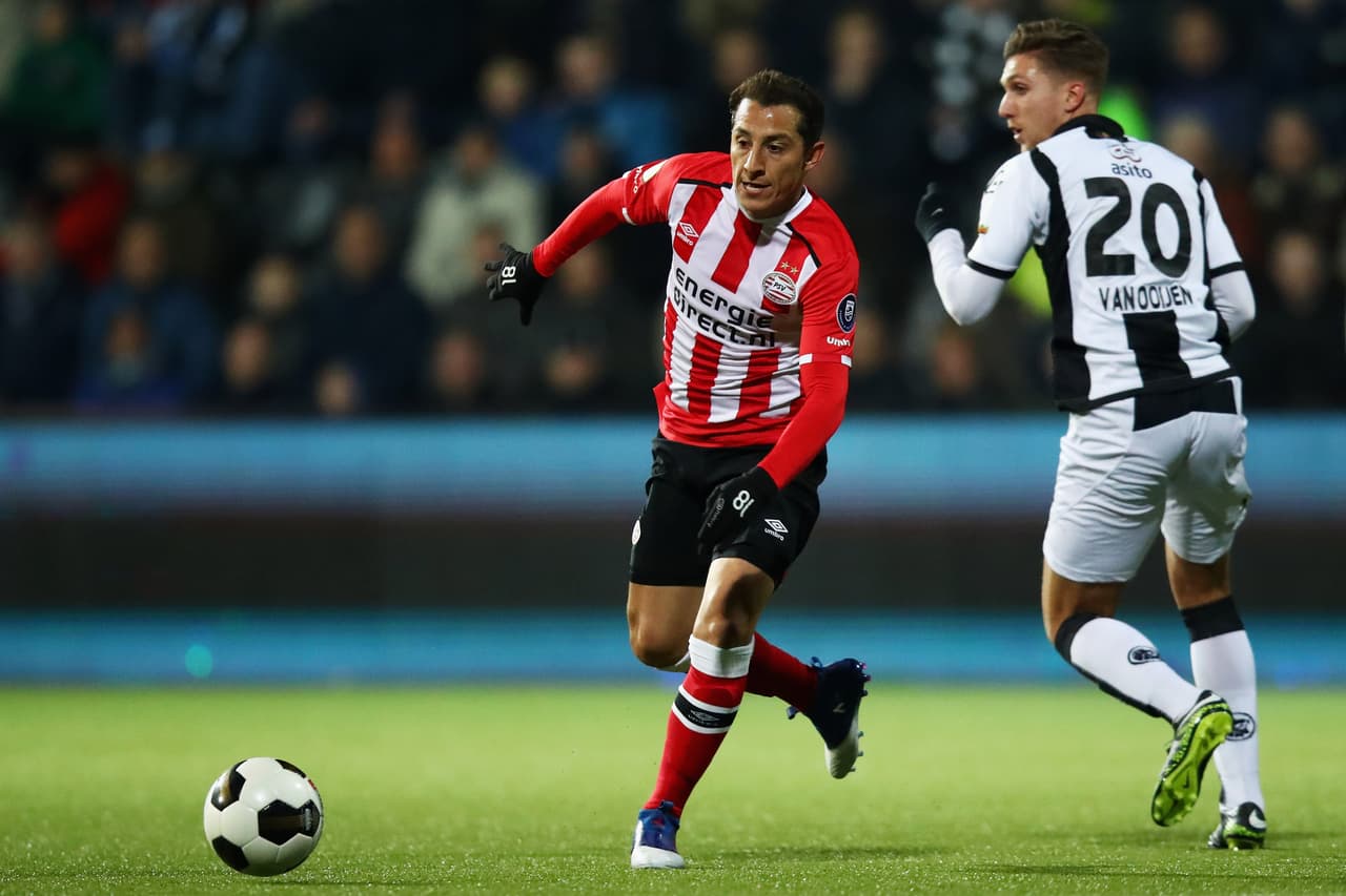 Pasaron tres años para que un mexicano se volviera a poner la elástica del PSV Eindhoven. El que recogió la herencia fue Andrés Guardado.