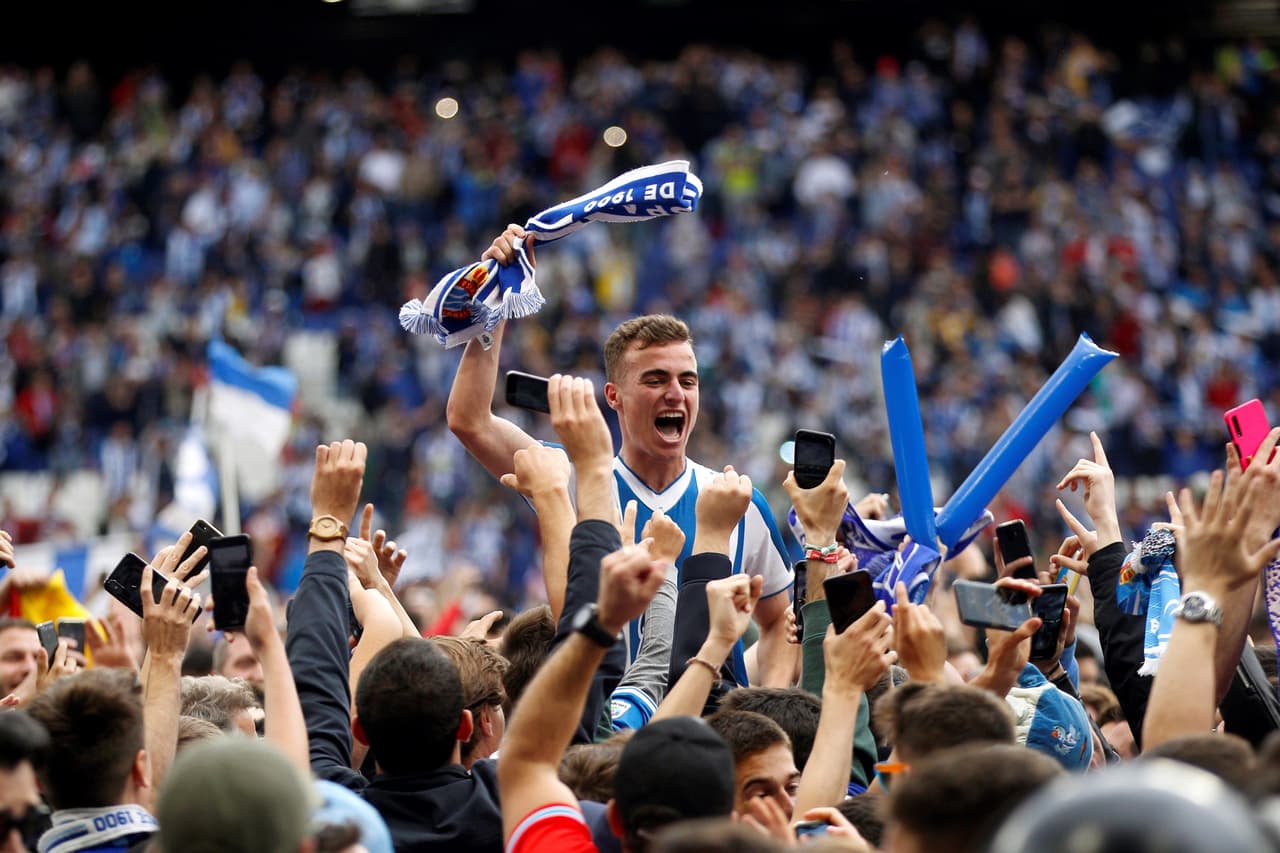 La euforia se tomó al Espanyol, vencedor 2-0 contra Real Sociedad, donde fue titular el mexicano Héctor Moreno. Así le arrebató el cupo a Europa League en la última jornada de la Liga de España.