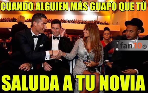 Los memes del quinto Balón de Oro de Messi