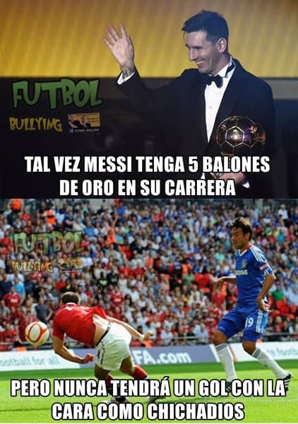 Los memes del quinto Balón de Oro de Messi
