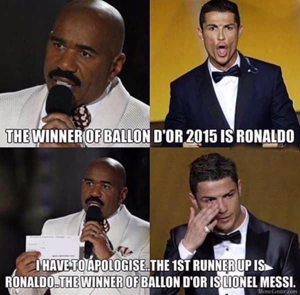 Los memes del quinto Balón de Oro de Messi