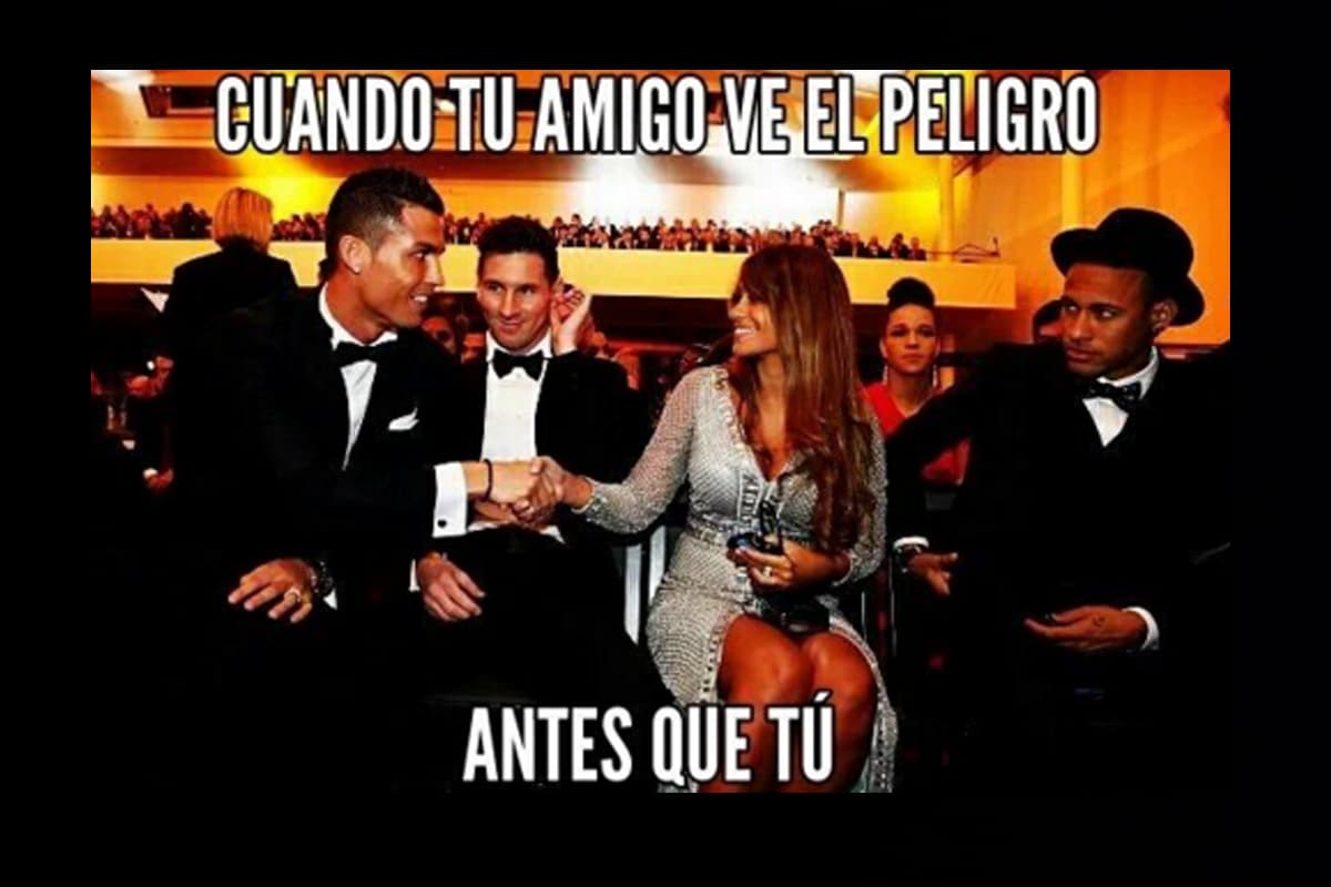 Los memes del quinto Balón de Oro de Messi