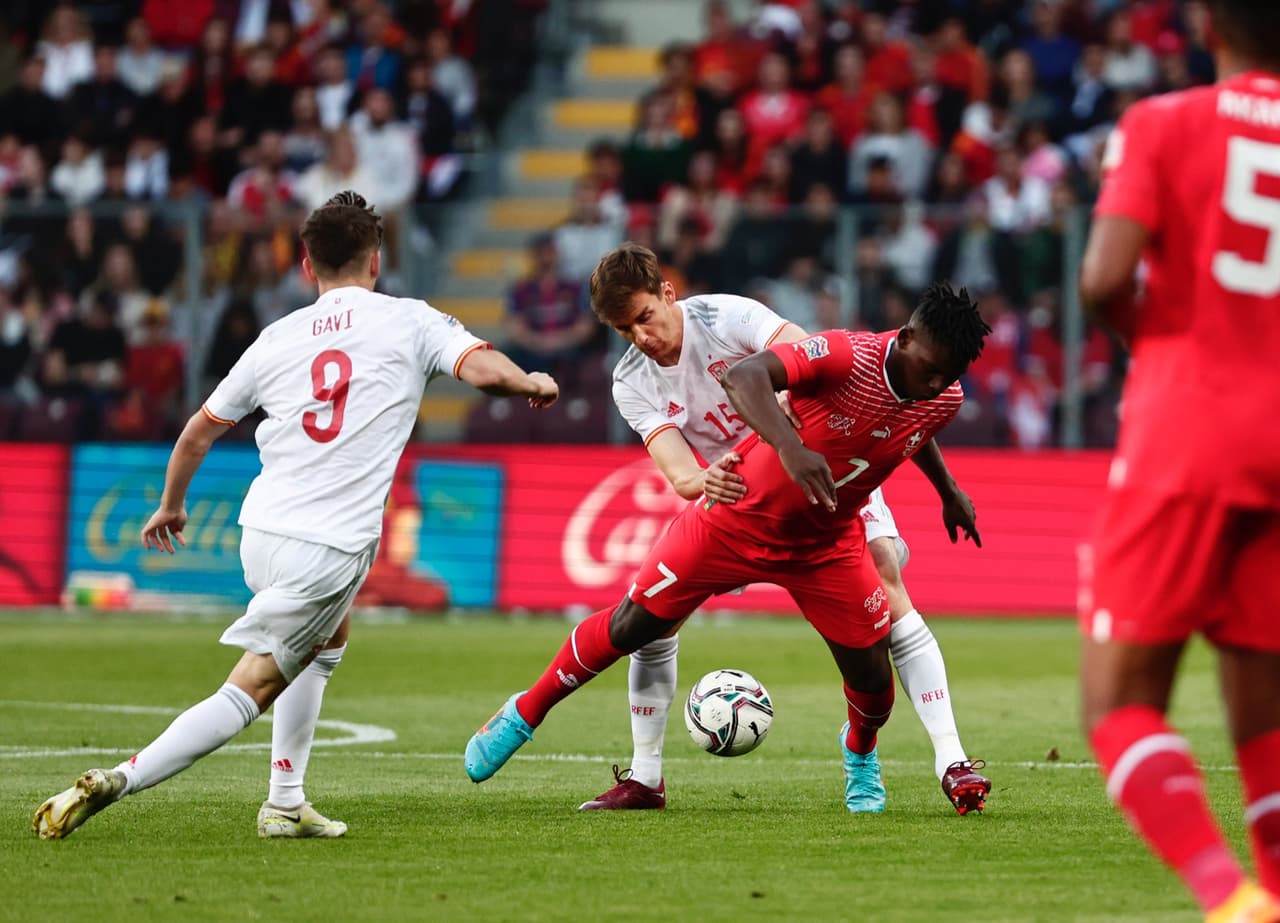 España logró un valioso triunfo en su visita a Suiza que no ha ganado un solo punto en lo que va de esta edición de la Nations League.