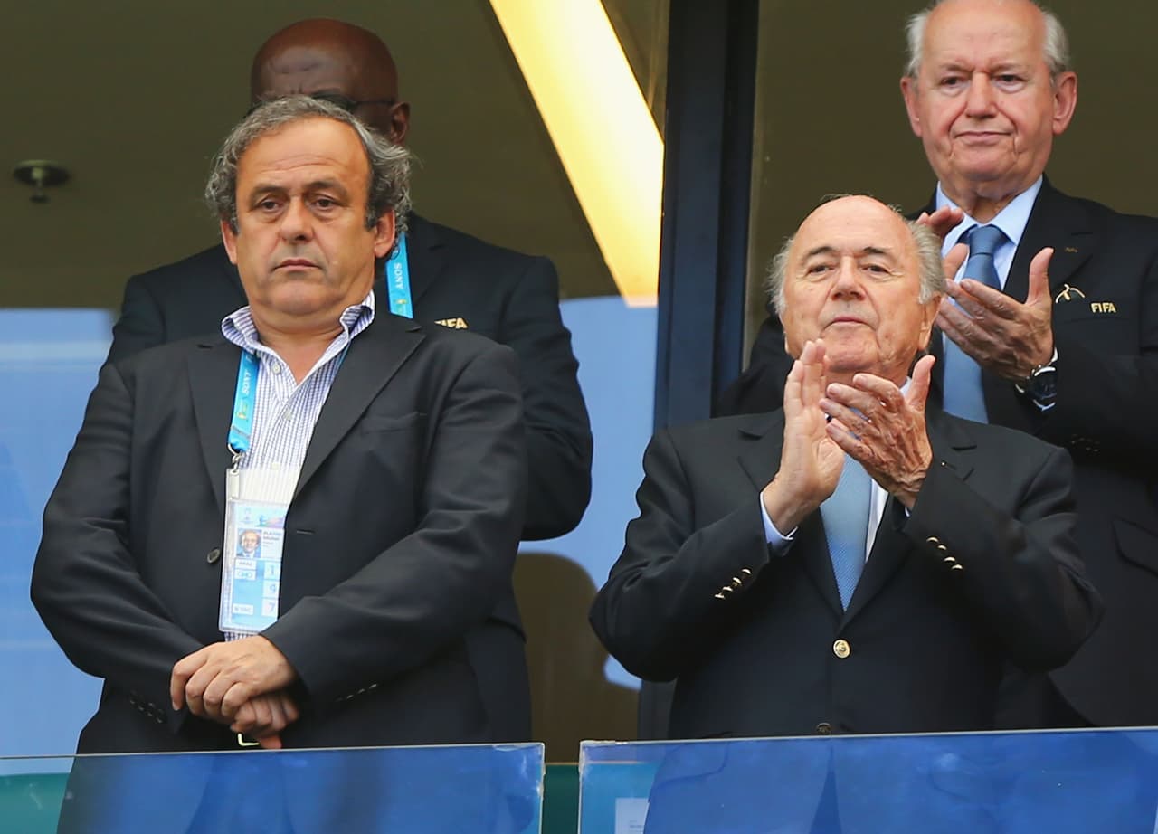 Platini y Blatter parece que ya no son tan amigos.