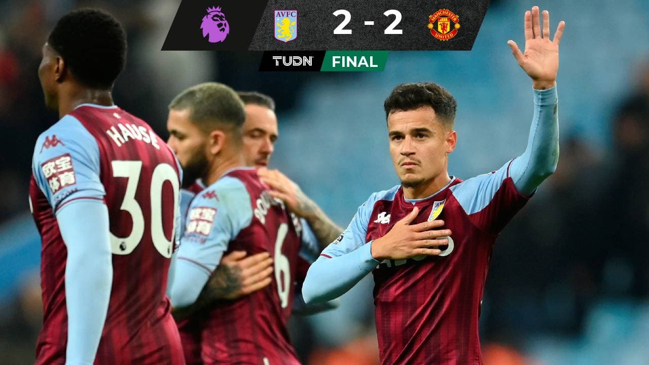 Coutunho marca gol y asistencia en su debut con Aston Villa
