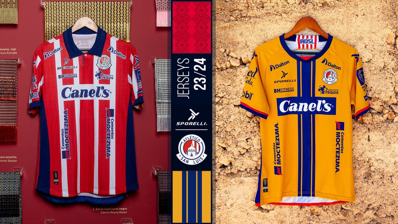 Atlético de San Luis mantuvo sus colores tradicionales como local y como visitante rememoró los del antiguo equipo de San Luis Potosí.