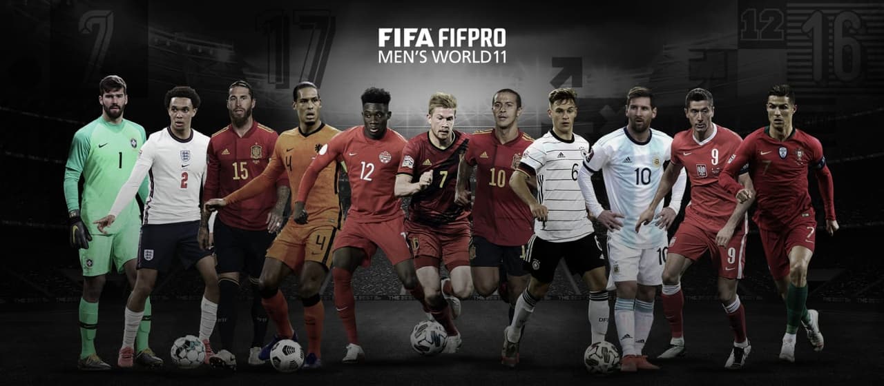 Ellos conformaron el 11 ideal de la FIFA 2020.