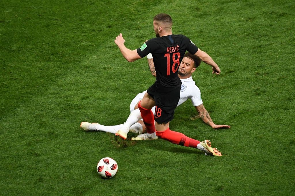 Croacia lució más convencido de la remontada que Inglaterra, pero aún así el marcador se fue igualado 1-1 en los 90 minutos reglamentarios. Se necesitaba de tiempo extra.
