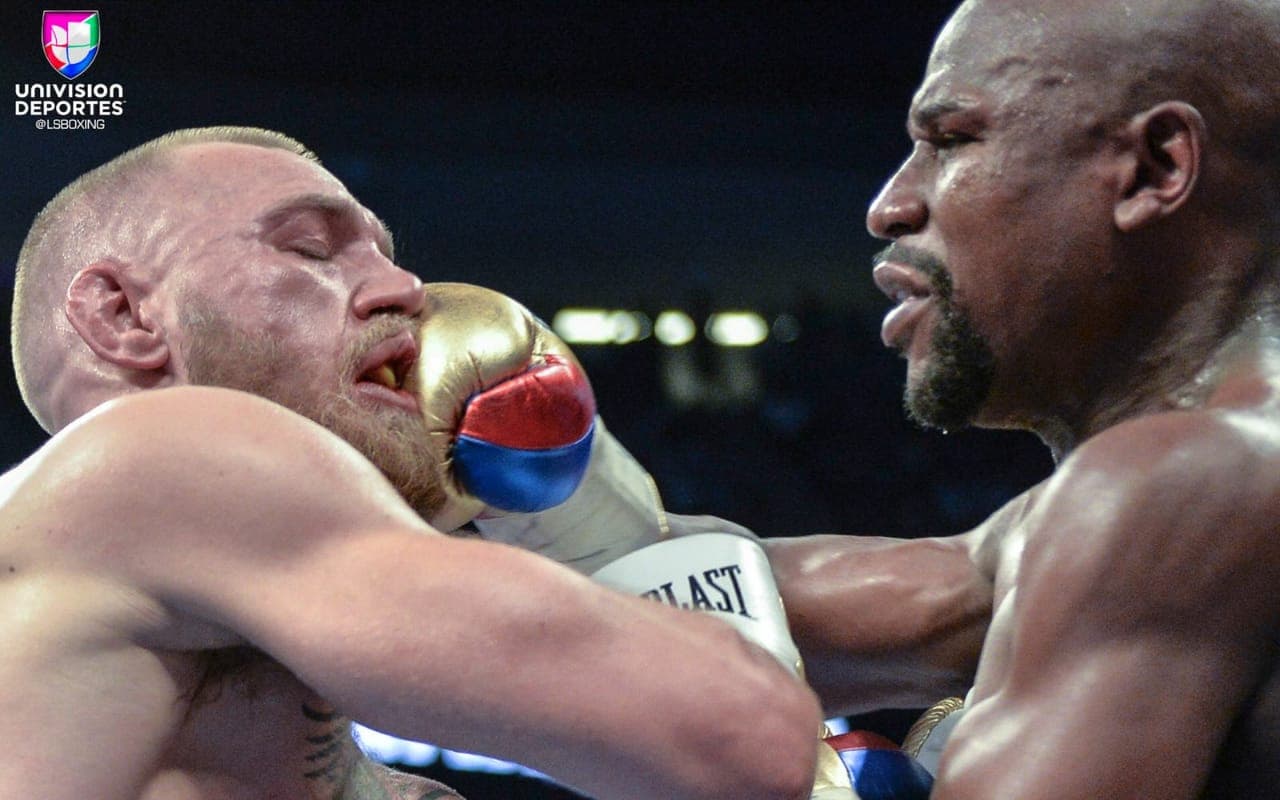 La pelea entre Connor McGregor y Floyd Mayweather Jr. fue uno de los combates de boxeo más renombrados en la historia, a pesar de que fue más un 'circo' que una gran exhibición de ese deporte.