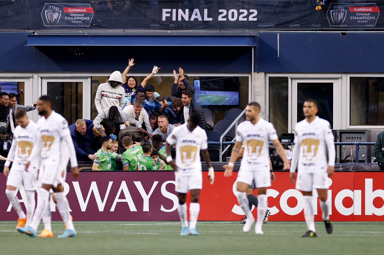 Seattle Sounders fue ampliamente superior a Pumas y se impuso con un doblete de Raúl Ruidíaz y otro tanto de Nicolás Lodeiro.