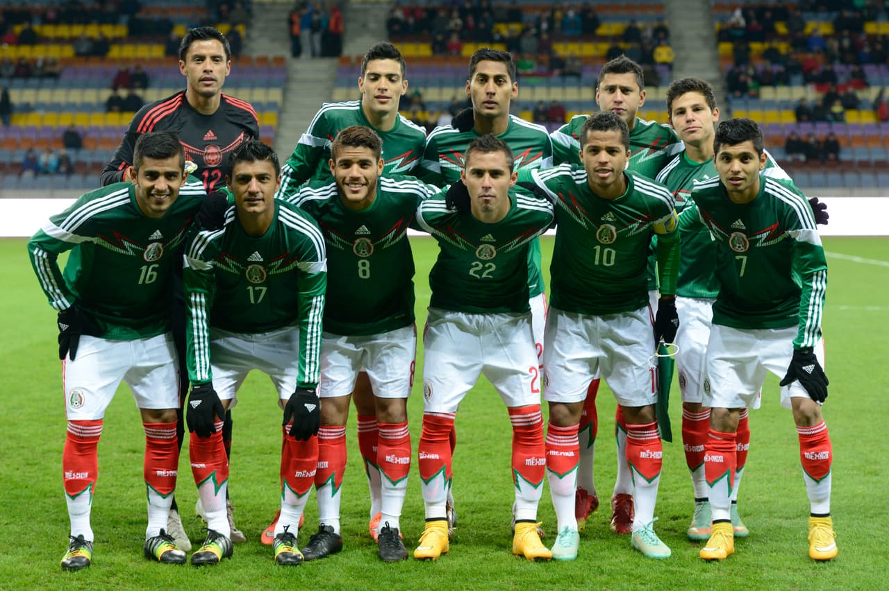 El diseño de la playera verde en 2014 permanece igual al 2013.