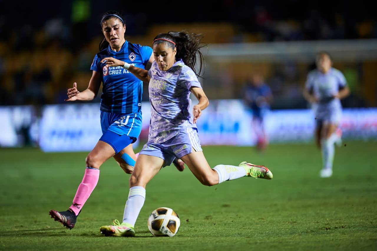 Tigres no tuvo piedad de Cruz Azul y con una goleada de escándalo anvanzó a la Semifinal de la Liga MX Femenil.